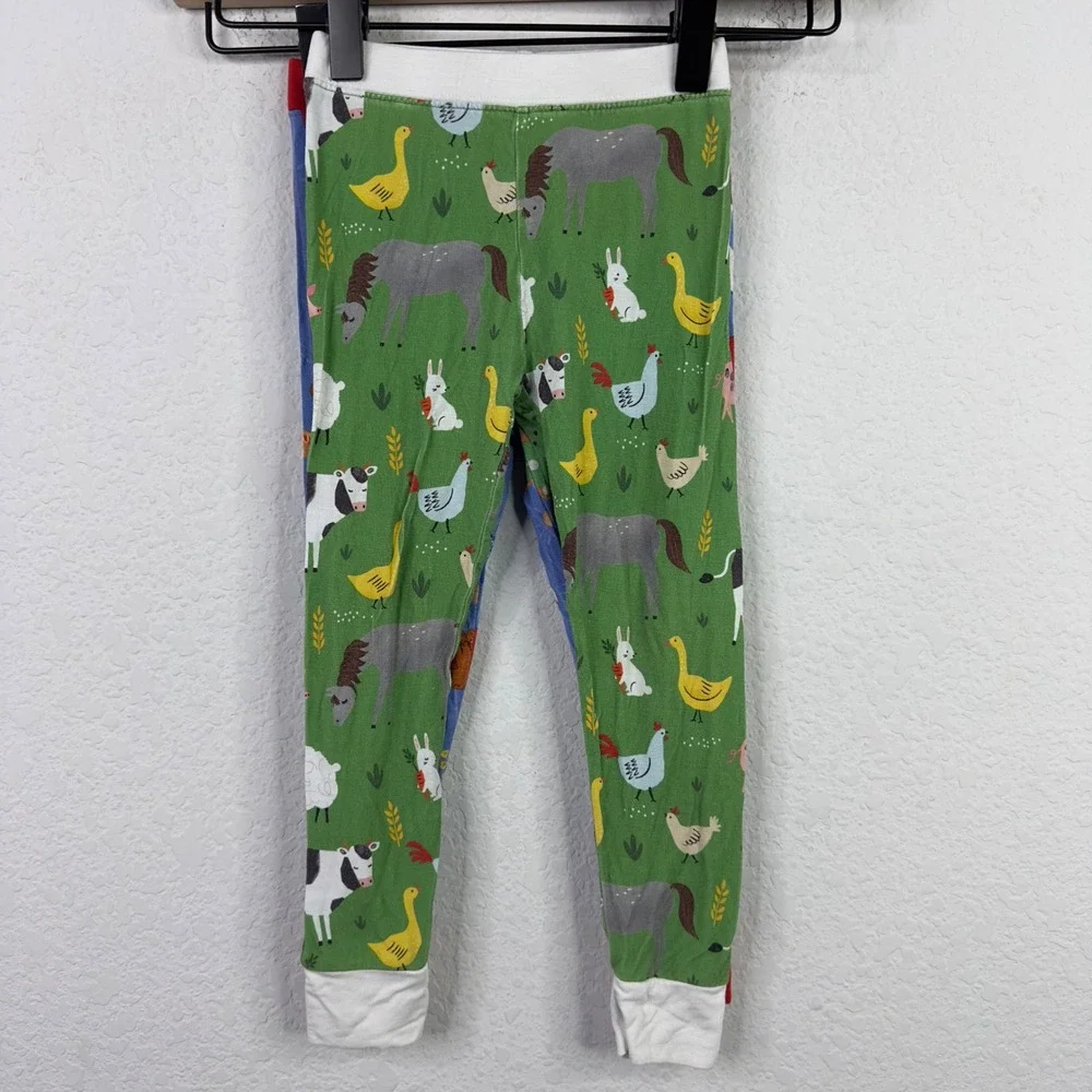 Little Sleepies PJ Pants‎ 2PC Bundle 2T 18-24M Bamboo Farm Animal Baseball